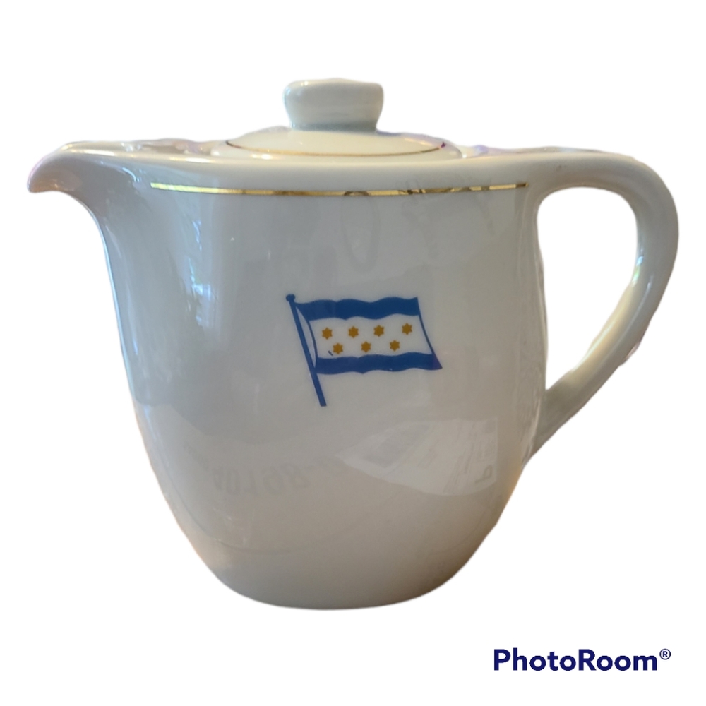 Rare Individual Zim Israel Navigation Company Teapot